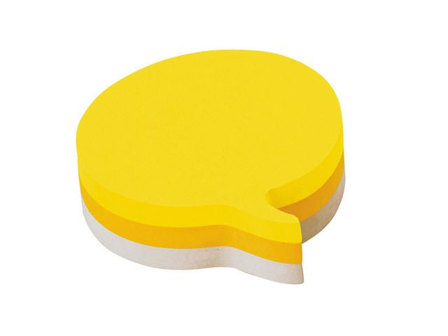 BildeNotes POST-IT pratbubbla 70x70mm