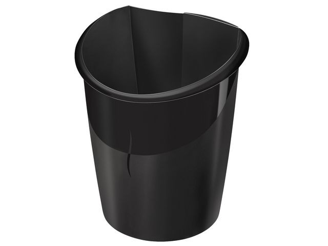 BildePapperskorg CEP Ellypse 15L svart