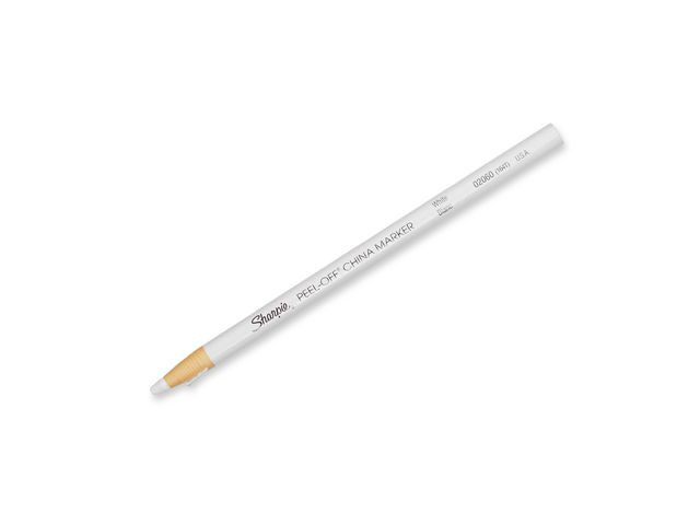 BildeMärkpenna vax SHARPIE China vit
