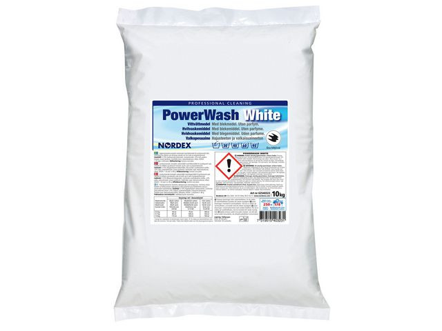 BildeTvättmedel NORDEX PowerWash White 10kg