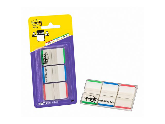 BildeIndex POST-IT stark 25,4x38,1 sta 66/fp