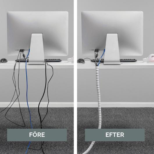 Kabelsamlare FELLOWES CableZip vit