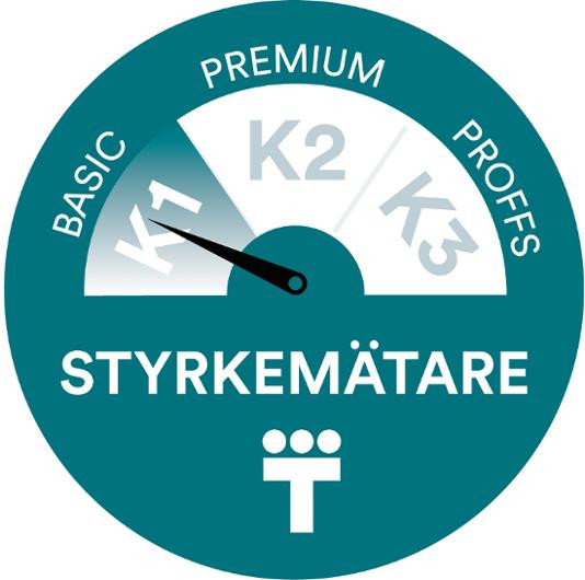 Plastsäck LD K1 R60% 160L 45my sv 10/rl