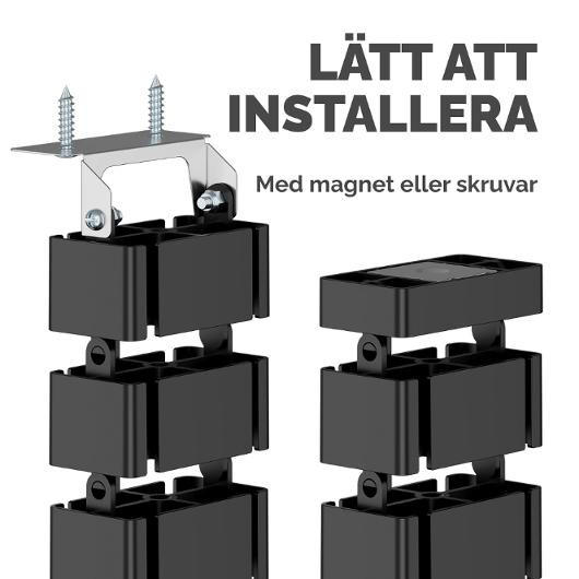 Kabelsamlare FELLOWES CableSpine svart