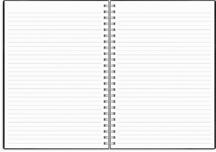 Kalender Study Twist A5 svart 26/27