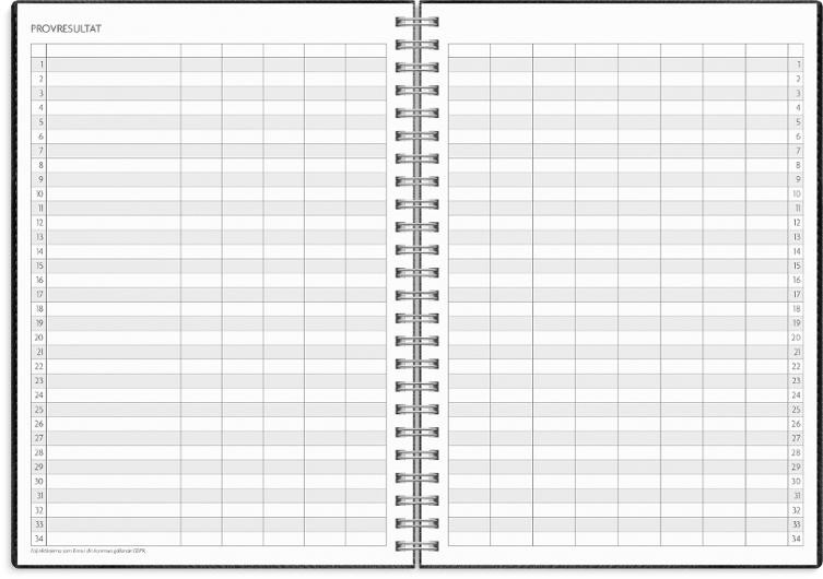 Kalender Study Twist A5 svart 26/27