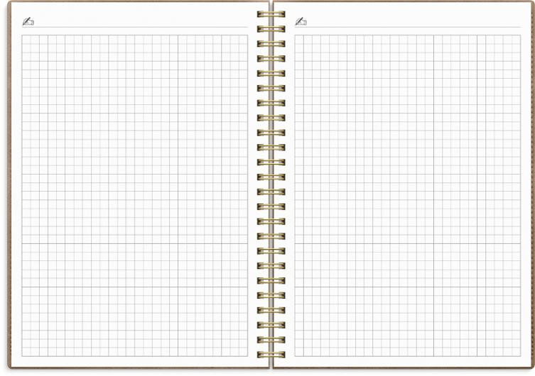 Kalender Study Twist A5 mocca 26/27