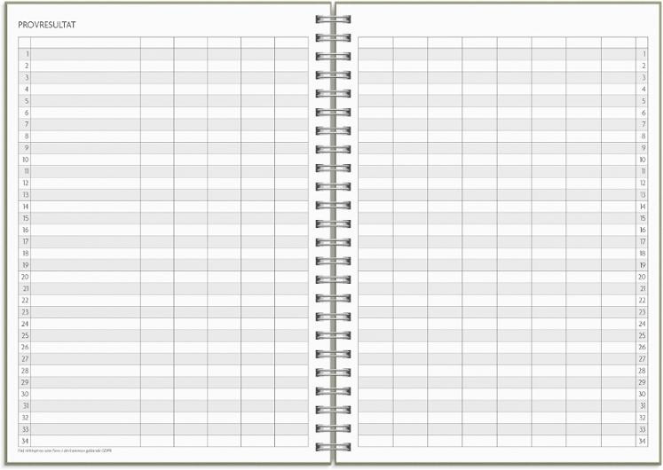 Kalender Study Story A5 blad 26/27