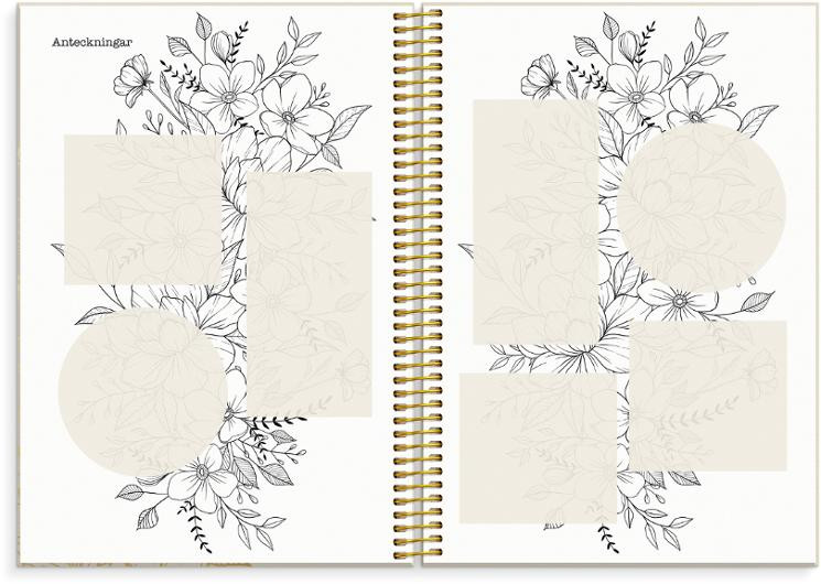 Kalender Life Planner Bloom 26/27