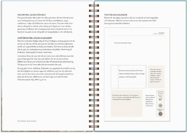 Kalender Life Planner Feel good 26/27