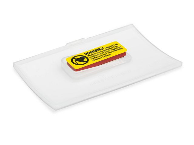 Namnskylt CLICK FOLD rPP 75x40mm 10/fp