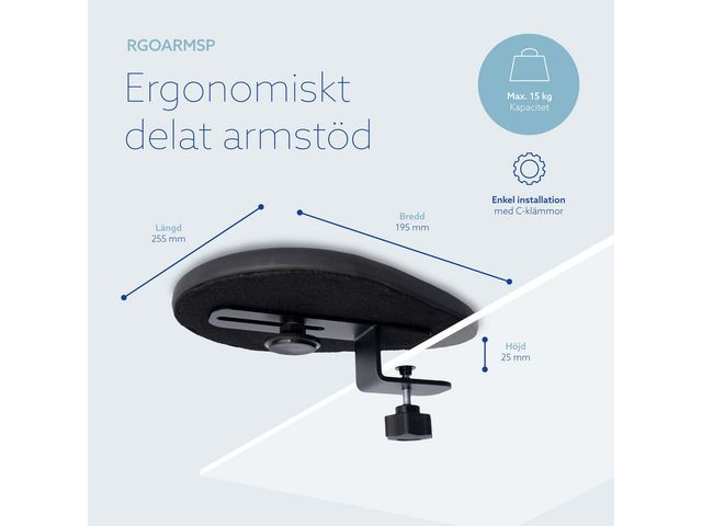 Underarmsstöd R-GO Split
