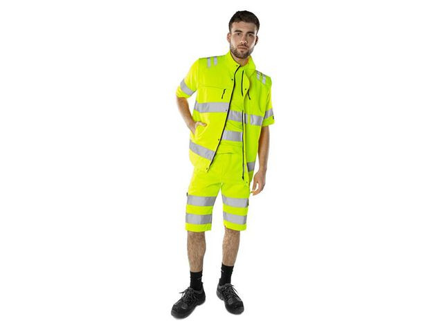 Varselväst FRISTAD 5067 GPLU kl2 gul L