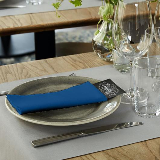 Servett TORK LinStyle Middag mblå 50/fp