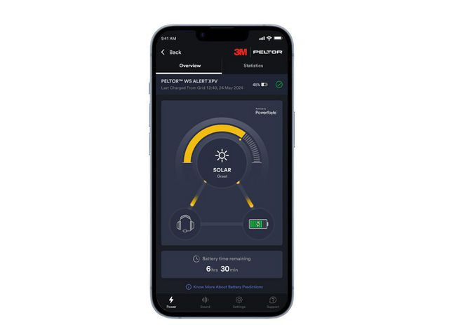 Hörselkåpa 3M PELTOR WS Alert XPV
