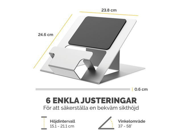 Laptopstativ FELLOWES Hylyft