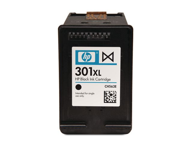 HP 301XL BK (svart) blekkpatron 8 ml