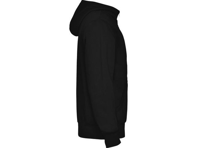 Hoodie zip ROLY Montblanc uni svart 3XL