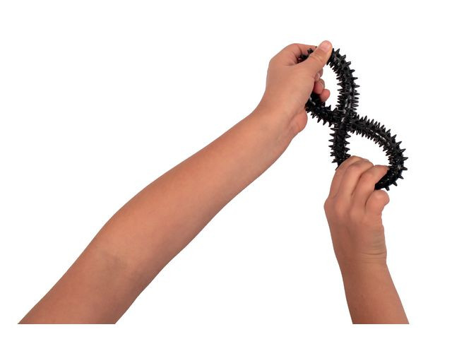 Noppring soft 14cm svart