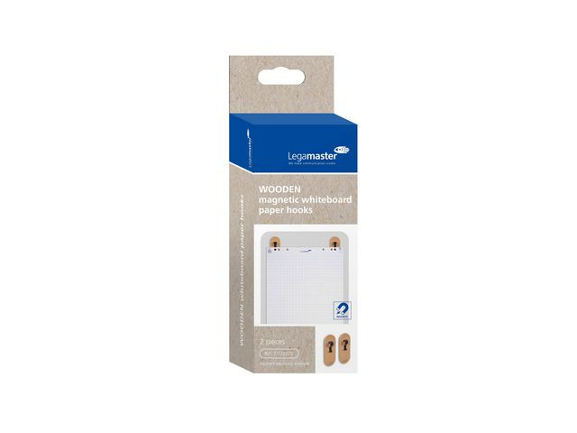 Pappershållare WOODEN magnetisk 2/fp