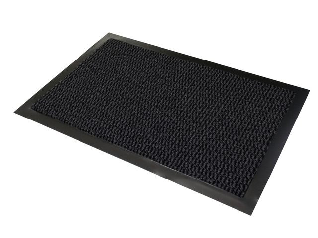 Matta MATTING Faro90x60cm svartmelerad