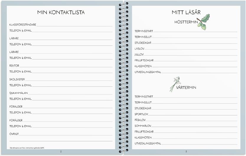 Min elevdagbok