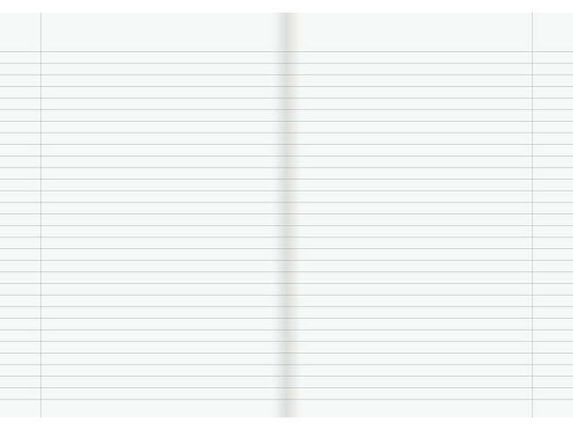 Skrivhäfte A4 olinj/linj. 8,5mm m.blå