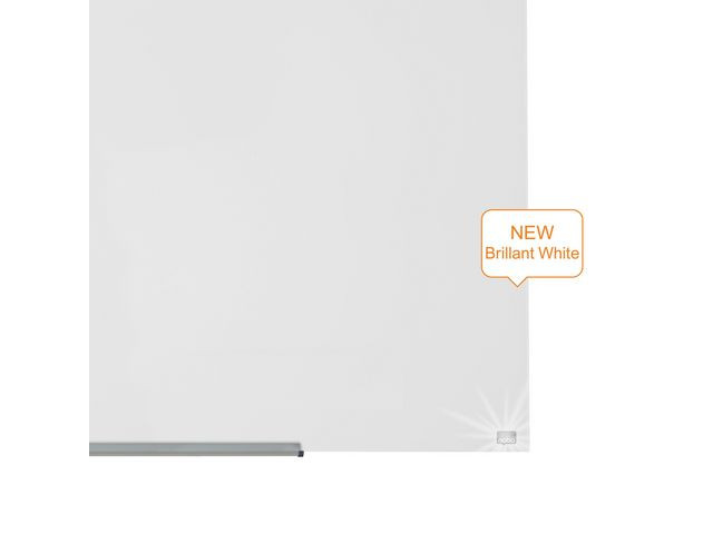Glastavla NOBO 57' Widescreen vit