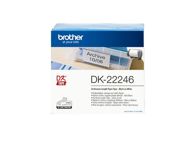Etikett BROTHER DK22246 103mmx30 48m