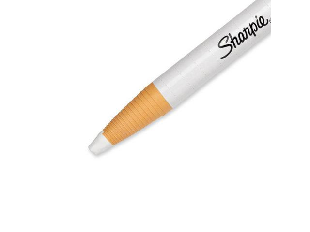 Märkpenna vax SHARPIE China vit
