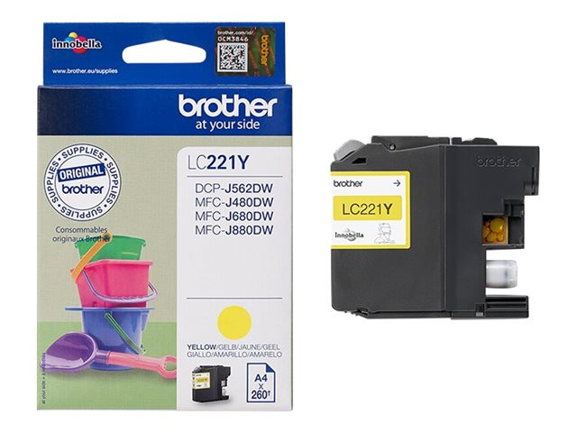 LC221Y ink cartridge yellow