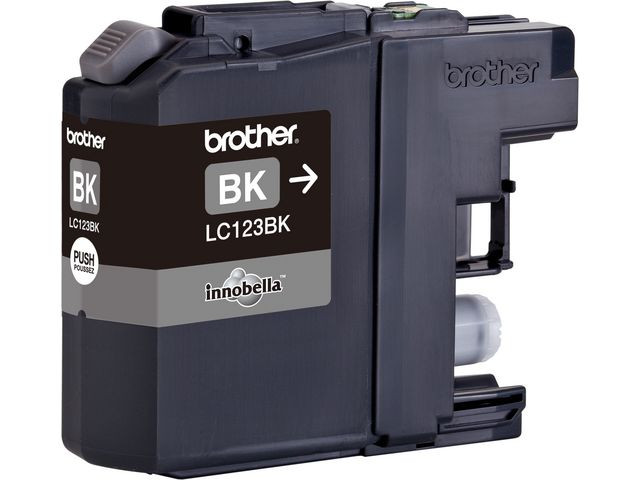 Brother LC123 BK (svart) blekkpatron 13,4 ml
