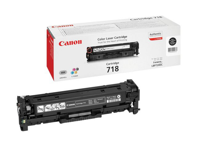 718BK black toner cartridge