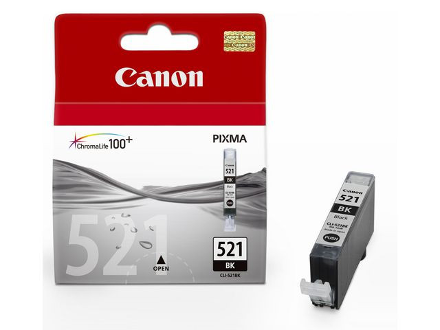 Canon CLI-521 BK (svart) blekkpatron 9 ml