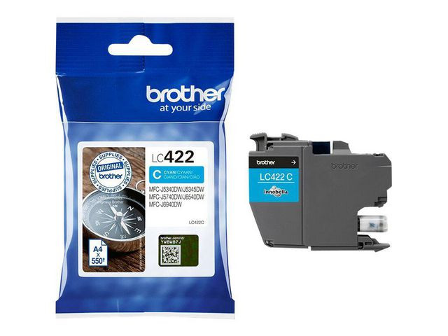 LC422C cyan ink cartridge 550 pag.