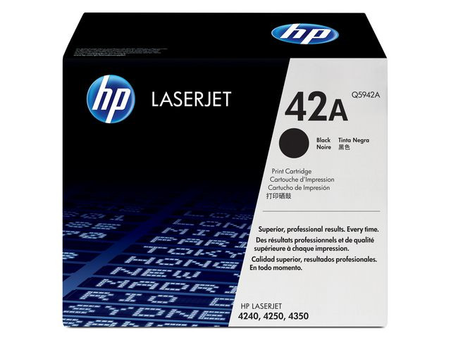 BildeToner HP Q5942A 10K sort