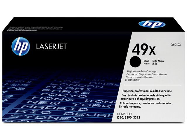 BildeHP 49X BK (svart) toner 6000 sider