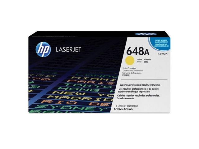 BildeHP Toner CE262A 648A Yellow