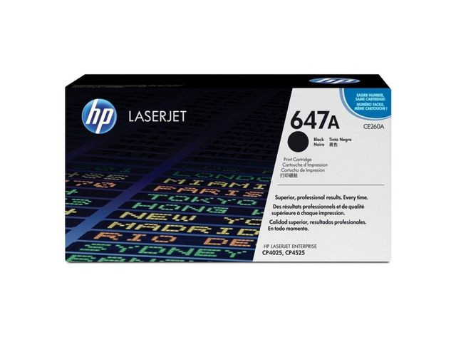 BildeToner HP CE260A 8.5K sort