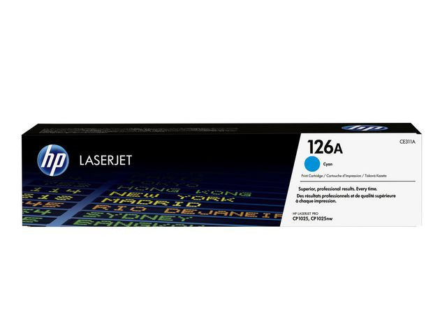 BildeHP 126A C (cyan) toner 1000 sider