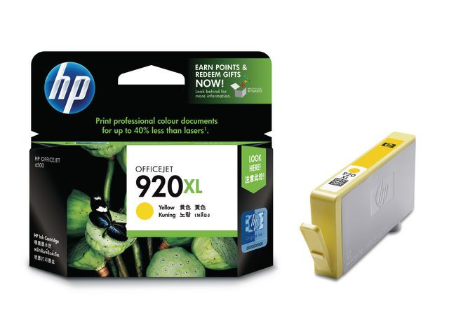 BildeHP 920XL Y (gul) blekkpatron 700 sider