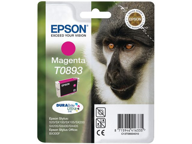 BildeT0893 Magenta Ink Cartridge 3,5ml