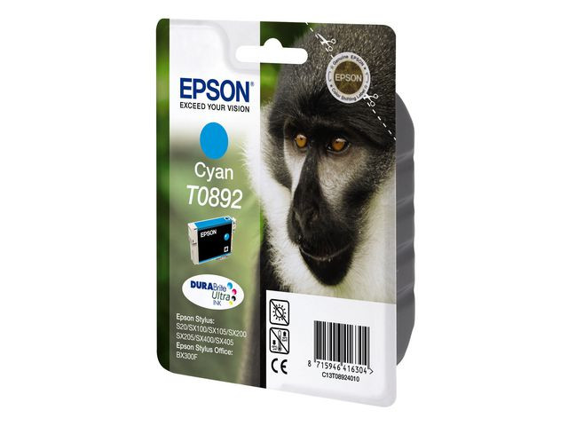 BildeT0892 Cyan Ink Cartridge 3,5ml