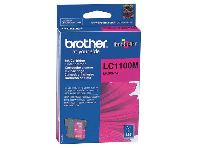 BildeBrother LC1100 M (magenta) blekkpatron 325 sider
