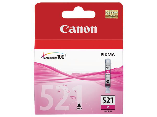 BildeCanon CLI-521 M (magenta) blekkpatron 9 ml