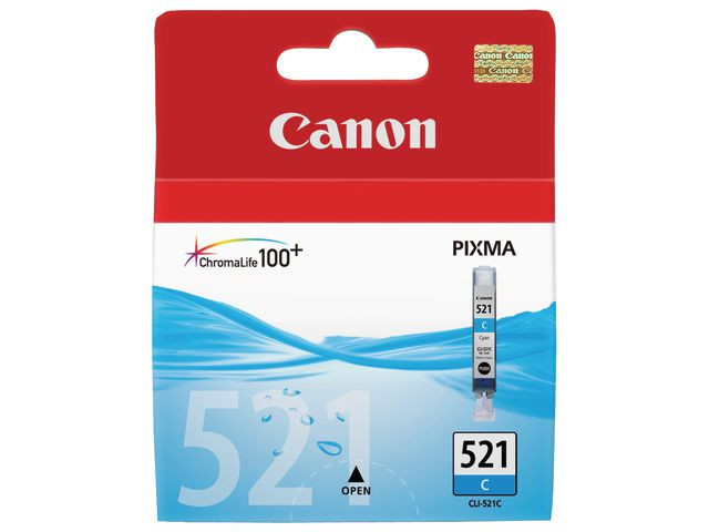 BildeCanon CLI-521 C (cyan) blekkpatron 9 ml