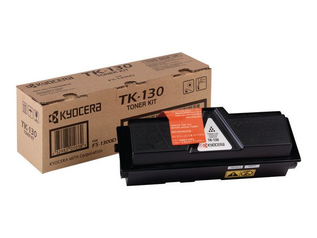 BildeKyocera Mita Toner Sort TK130 (7.200 sider)