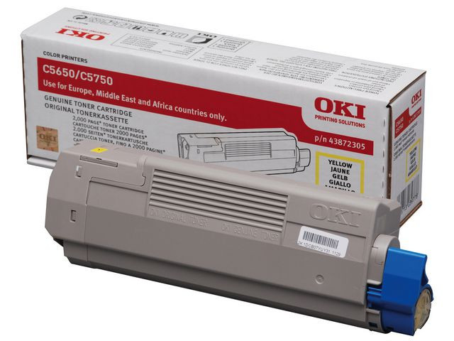 BildeC5650/5750 toner yellow 2K