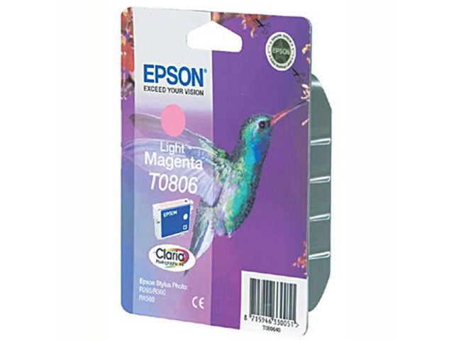 BildeEpson T0806 LM (lys magenta) blekkpatron 7,4 ml