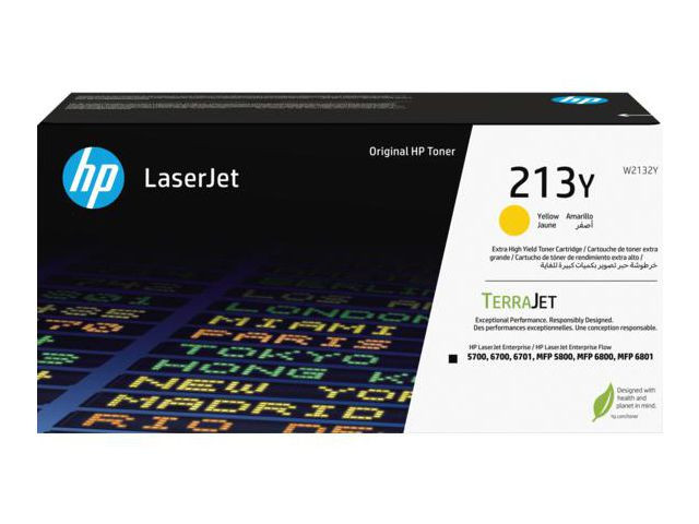 BildeHP Toner W2132Y 213Y Gul